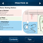 Skating and skill stations
