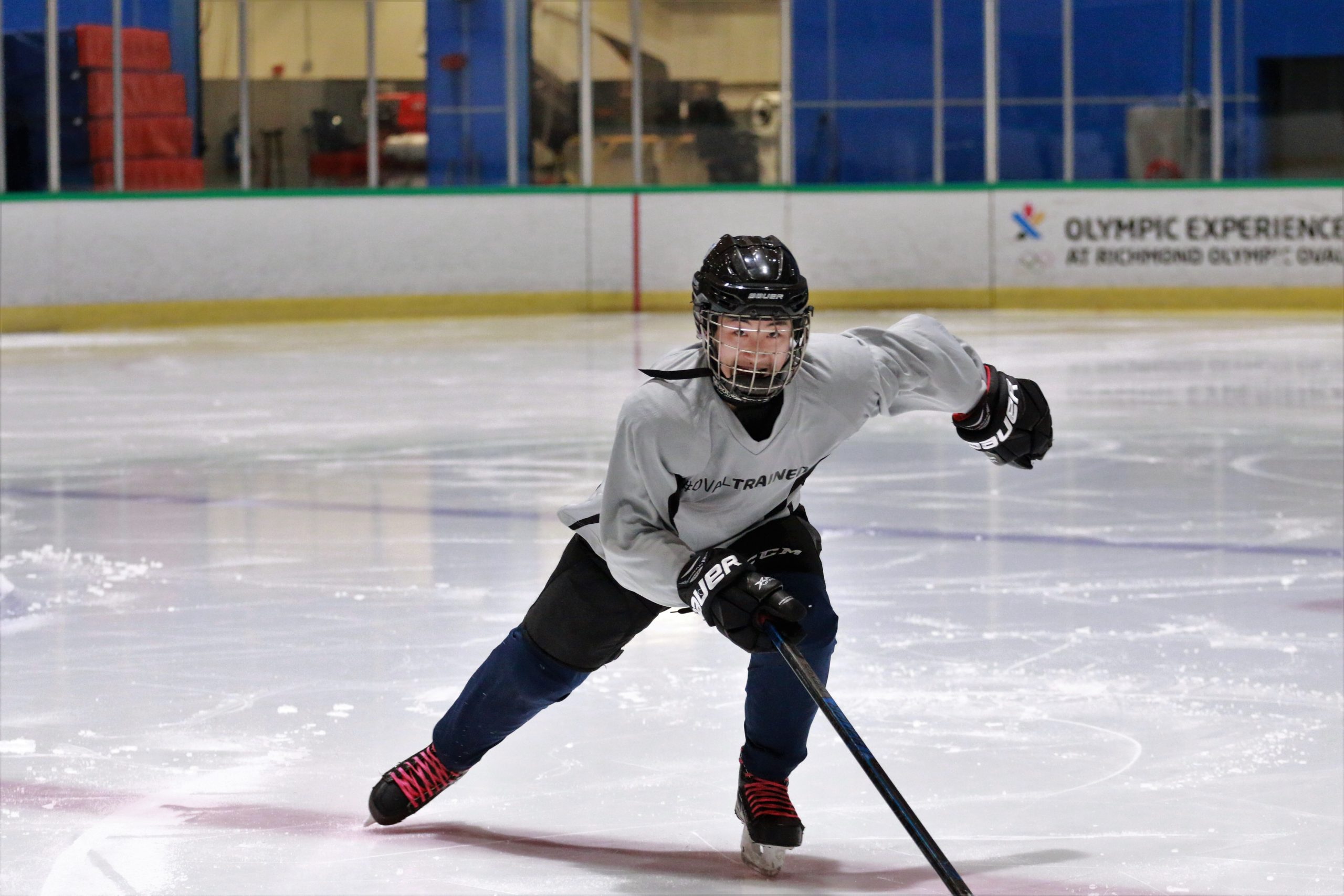 Richmond Oval High Performance Hockey Skater