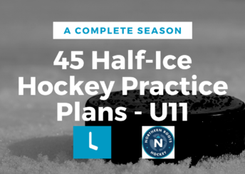 Half-Ice Hockey Practice Plans - U11